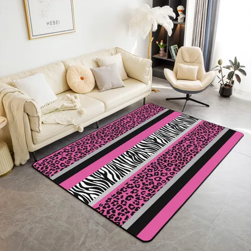 Miniatura 15 de jejeloiu Lindos tapetes de perezoso para sala de estar, 4 x 5 pies, diseño de animales kawaii, juego de alfombras decorativas para interiores