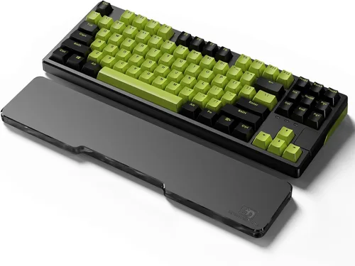 Miniatura 12 de Reposamuñecas acrílico para teclado profesional - Teclado compacto 60% - Teclados mecánicos Reposamanos ergonómico para teclado de computadora, base