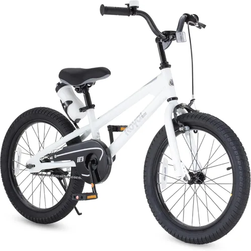 Miniatura 18 de RoyalBaby Freestyle Kids Bike 12 14 16 Inch with Training Wheels, 18 Inch with Kickstand, Bicycle for Ages 3-10 Years Boys Girls