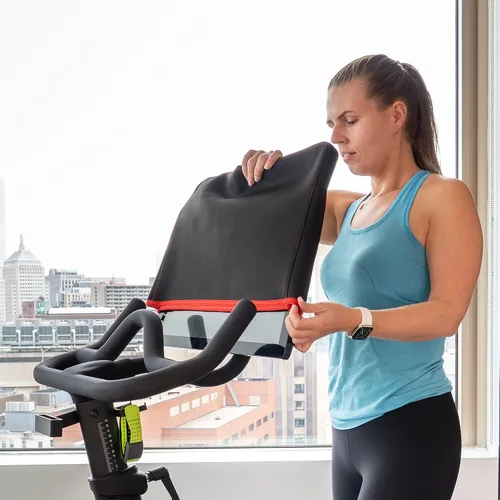 Miniatura 7 de Paquete de fundas para monitor – 1 funda de monitor para Peloton Bike+, Tread, Row y 1 x cubierta de monitor para bicicleta Peloton original