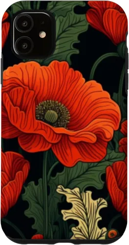Funda para iPhone 11 Poppy Flower