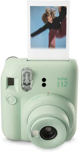 Miniatura 5 de Fujifilm instax Mini 12 - Cámara instantánea con paquete de 20 películas de disparo, color verde menta