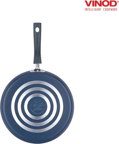 Miniatura 2 de Vinod Cookware Plancha para Dosa (Tawa) con Base de Inducción - Sartén Antiadherente 100% Aluminio con Superficie Antiarañazos - Sartén Plana