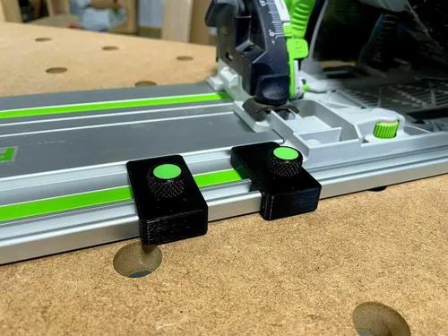 Miniatura 2 de Topes de límite de riel guía compatibles con rieles Festool