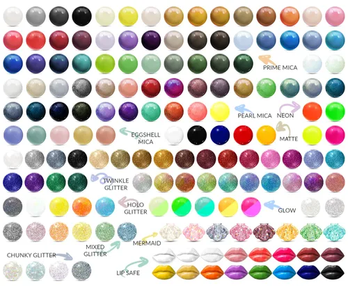 Miniatura 9 de MARBLERS - Purpurina holográfica [Set de 8 colores de Sirena] 4oz (112g) Gruesa No tóxica, vegana, libre de crueldad Para cara, cuerpo, sombra