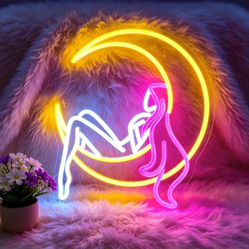 Miniatura 10 de Neon Sign for Wall Decor Dimmable Your Feelings Are Valid Neon Sign Led Neon Lights Light Up Signs for Room Gift Decoration USB Powered
