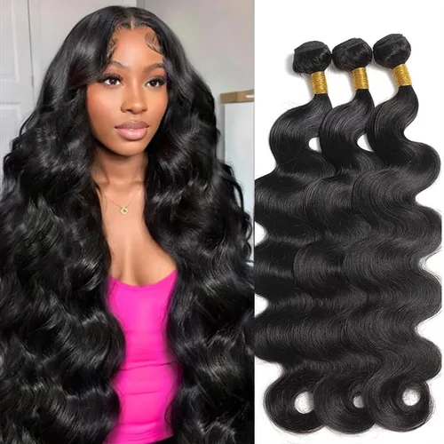 Miniatura 71 de Extensiones de pelo rizado brasileño de Selina, pelo virgen brasileño, 100 gramos/paquete, color natural (16 pulgadas, rizado)