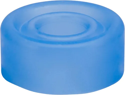Miniatura 4 de CalExotics Advanced Silicone Pump Sleeve - Bomba de pene masculino Accesorio de anillo de confort - 3 pulgadas - Azul