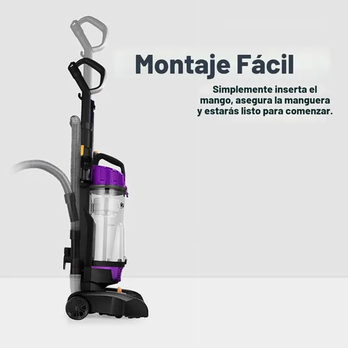 Miniatura 8 de Eureka NEU182B PowerSpeed Aspiradora vertical sin bolsa, color morado