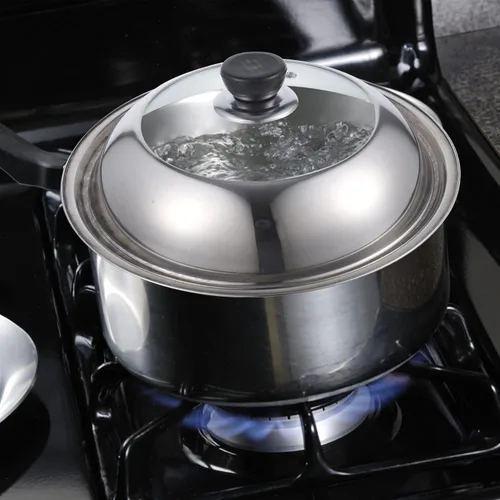 Miniatura 9 de YARNOW Cubierta de olla visible de 11 pulgadas con perilla y tapa de vidrio transparente para cocinar sartén y wok accesorio de utensilios de cocina