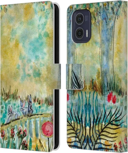 Miniatura 11 de Head Case Designs Officially Licensed Wyanne Half Light Nature 2 Leather Book Wallet Case Cover Compatible with Motorola Moto G73 5G