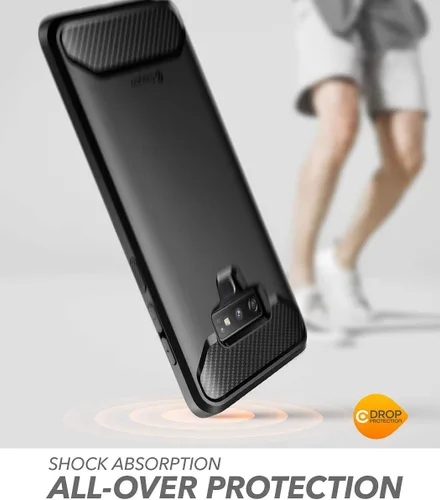 Miniatura 3 de Clayco Xenon Series - Funda para Samsung Galaxy Note 9 (versión 2018), carcasa resistente de cuerpo completo con protector de pantalla curvado 3D