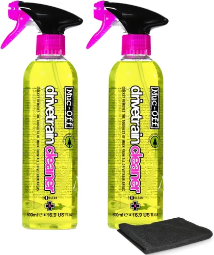 Miniatura 13 de Muc-Off Bio Drivetrain Cleaner Efectivo Limpiador y Desengrasante Biodegradable en Aerosol para Cadena de Bicicleta Apto para Todo Tipo