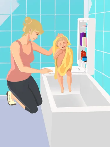 Miniatura 6 de Banco y gabinete de bañera Silla de ducha antideslizante y almacenamiento de baño, blanco Elegible para FSA HSA