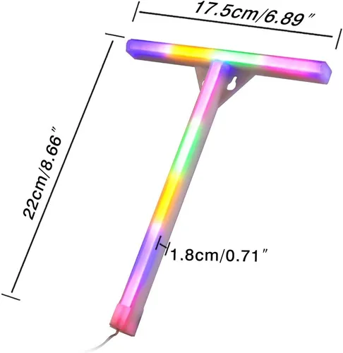 Miniatura 3 de Letras con luces LED de neón, letreros de marquesina iluminadas, con enchufe USB, funciona con pilas, luz nocturna colorida, letreros con palabras