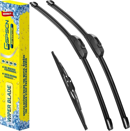 Miniatura 24 de GSPSCN 2 limpiaparabrisas de repuesto para Cooper R55, R56, R57, 2013, 2014, 2015, 19 + 18 pulgadas (juego de 2)