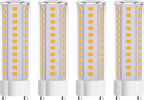 Miniatura 12 de Cheopha Bombilla LED GU24 de 5000 K, luz blanca diurna, luz CFL espiral T2 de 13 W, 18 W, 23 W, bombilla de repuesto para ventiladores de techo
