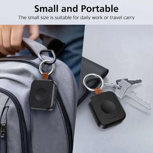 Miniatura 7 de Cargador para Samsung Galaxy Watch, cargador de reloj portátil de 1200 mAh para Samsung Galaxy Watch 8/8 Classic/7/Ultra/6/6 Classic/5/5 Pro/4/3