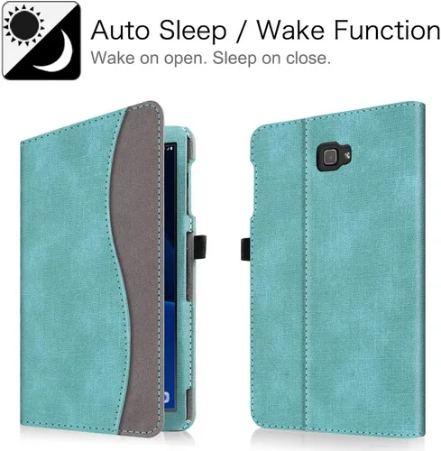 Miniatura 4 de Fintie Funda para Samsung Galaxy Tab A 10.1 (2016 NO S Pen Version), [Protección de esquinas] Cubierta de soporte de visión multiángulo con bolsillo