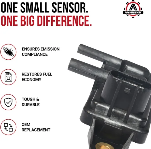 Miniatura 2 de EGR - Sensor de retroalimentación de presión de recirculación de gases de escape - Reemplaza DPFE15, F77Z9J460AB, F77Z9J460AB, VP8T - Compatible