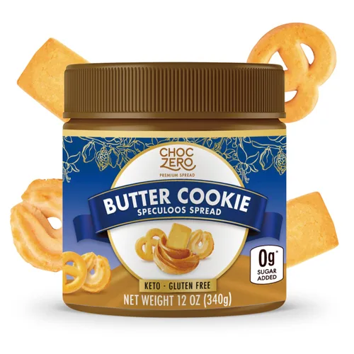 Miniatura 17 de ChocZero Mermelada de cereza negra Keto, sin azúcar añadido, baja en carbohidratos, apta para dieta cetogénica, alta en fibra, sin gluten, endulzada