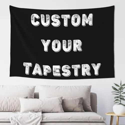 Miniatura 11 de Tapiz personalizado para cargar imágenes para colgar en la pared, telón de fondo personalizado con foto y texto, carteles personalizados