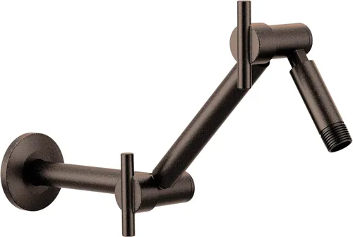 Miniatura 11 de Moen Brazo de ducha ajustable giratorio de oro cepillado, S116BG, 16