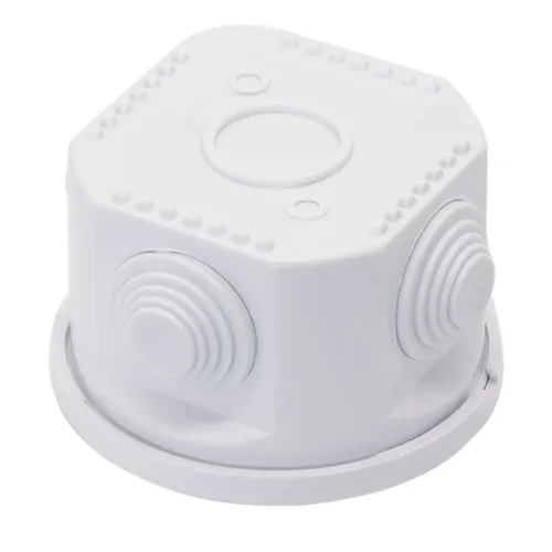 Miniatura 6 de Zulkit Caja de conexiones de plástico ABS IP55 a prueba de polvo e impermeable, cajas eléctricas universales para proyectos, carcasa, color blanco