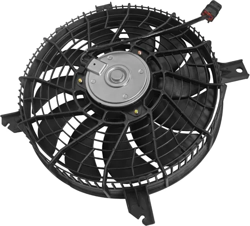 Miniatura 2 de PartsFlow Ventilador de enfriamiento del condensador del A/C para Chevrolet Tracker 620-649 2002 2003 2004