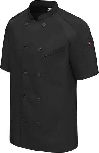 Miniatura 3 de Red Kap Abrigo de chef raglán para hombre con chaqueta OilblokChef