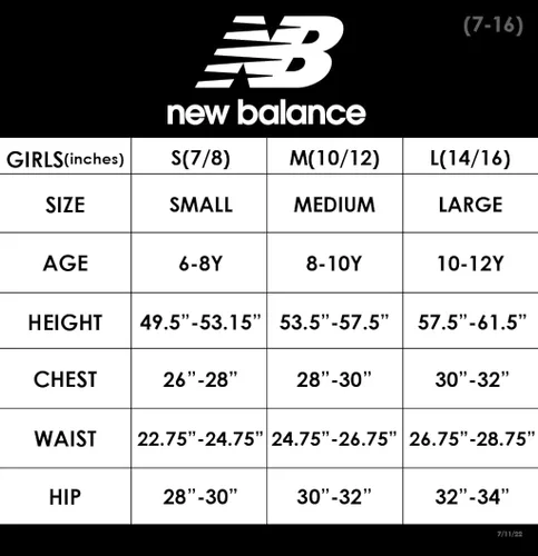 Miniatura 7 de New Balance Conjunto de leggings activos para niñas, conjunto de camiseta y leggings de 3 piezas