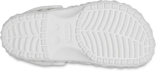 Miniatura 7 de Crocs Zueco geométrico clásico unisex para adultos K WHI