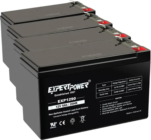 Miniatura 9 de 12 V 9 Ah baterías ácidas selladas ExpertPower