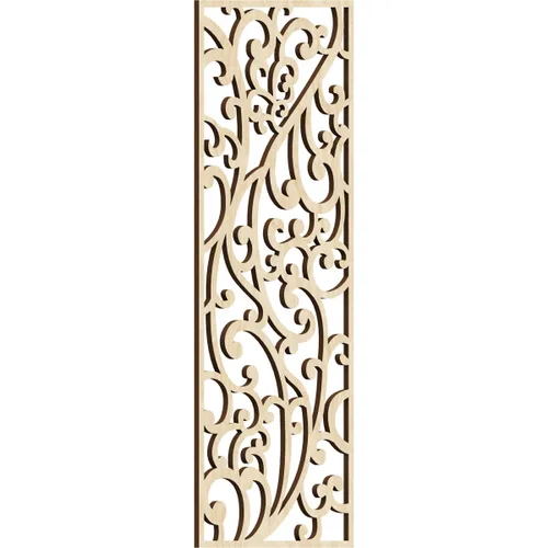Miniatura 76 de Woodhaven - Paneles de pared decorativos de madera con calado, 9 3/8 pulgadas de ancho x 24 3/8 pulgadas de alto x 1/4 de alto, aliso