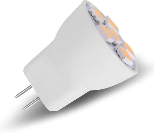 Miniatura 3 de Bombilla LED MR8 de repuesto para mini lámparas halógenas empotrables de 12 voltios, 1 pulgada de diámetro, GU4, RV, barco, cámper, yate, tren