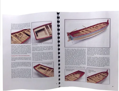 Miniatura 8 de Model Shipways 18th Century Longboat Kit de modelo de madera 1:48 – Nivel principiante a intermedio – Plancha en marco – Kit modelo de barco