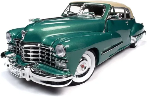 Miniatura 4 de 1947 Cadillac Series 62 Soft Top, Verde - AW315-1/18 Escala Diecast Car