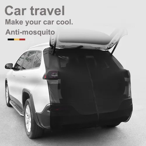 Miniatura 2 de Ovege Malla de Puerta Trasera de Coche para SUV, Pantallas Anti-Insectos para Tienda de Campaña en Coche, Mosquitero Magnético para Esenciales