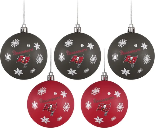 Miniatura 15 de FOCO Dallas Cowboys NFL 5 Pack Shatterproof Ball Ornament Set