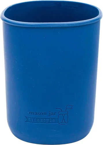 Miniatura 7 de Paquete de 2 fundas de silicona de medio galón gris carbón de 64 onzas para proteger tarros Mason Mason Jar Lifestyle
