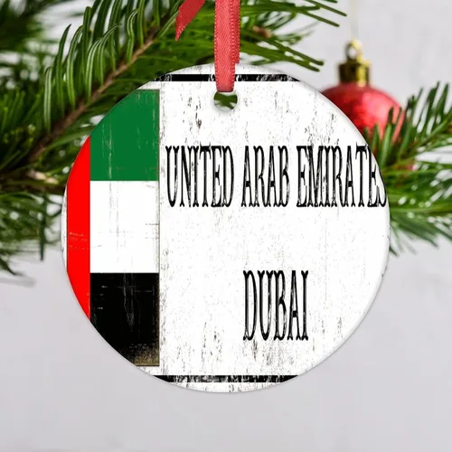 Miniatura 28 de Adornos de Navidad de Estambul 2023, bandera de pavo, decoraciones de Navidad para árbol, país, ciudad, recuerdo, fiesta, vacaciones, decoraciones