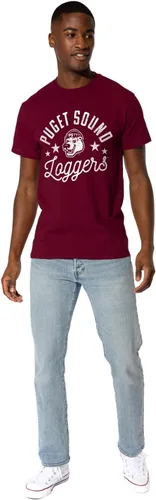 Miniatura 4 de LOGOVISION Camiseta de manga corta unisex para hombres y mujeres, colección 2 Universidad de Puget Sound