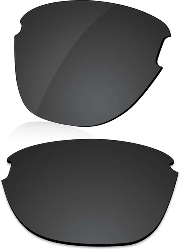 Miniatura 2 de LenzReborn Lente polarizada de repuesto para gafas de sol Oakley Frogskins Lite OO9374 - Negro oscuro+gris plateado+rojo fuego+azul hielo