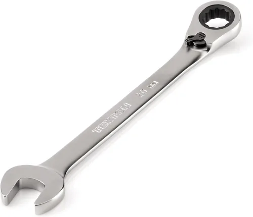 Miniatura 11 de TEKTON WRC23424 - Llave combinada de trinquete reversible de 12 puntos de 24 mm 0.945 pulgadas