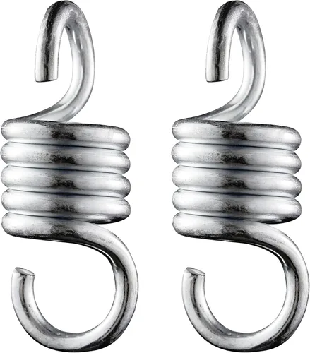 Muelle de alta resistencia de 1100 libras 4 pulgadas para silla de hamaca – Gancho de resorte oscilante para patio columpio al aire libre