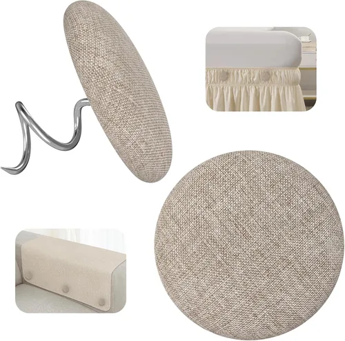 Miniatura 9 de Alfileres de tapicería para fundas de techo, alfileres o soportes para falda de cama, pasadores para sujetar la falda de cama en su lugar para Negro