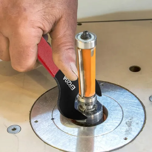 Miniatura 7 de Hordion 1 llave de portabrocas para torno ER20A tuerca de sujeción, llave inglesa de 1.181 in