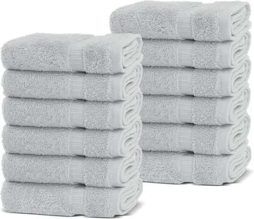 Miniatura 83 de Chakir Turkish Linens Hotel & Spa - Toallas turcas de algodón superior Gris
