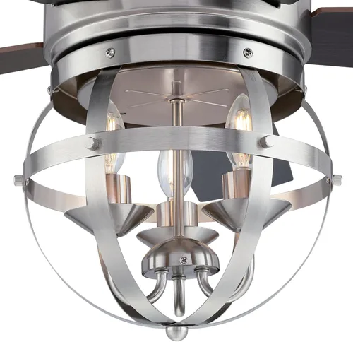 Miniatura 3 de Westinghouse 7305700 Stella Mira - Ventilador de techo, 52 pulgadas, níquel cepillado cepillado níquel