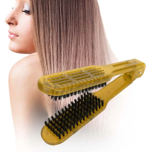 Miniatura 9 de ZJchao Cepillo para el pelo, cepillo de doble cara, alisador de pelo, alisador antiestático, peine para mujeres y hombres, adecuado para el hogar